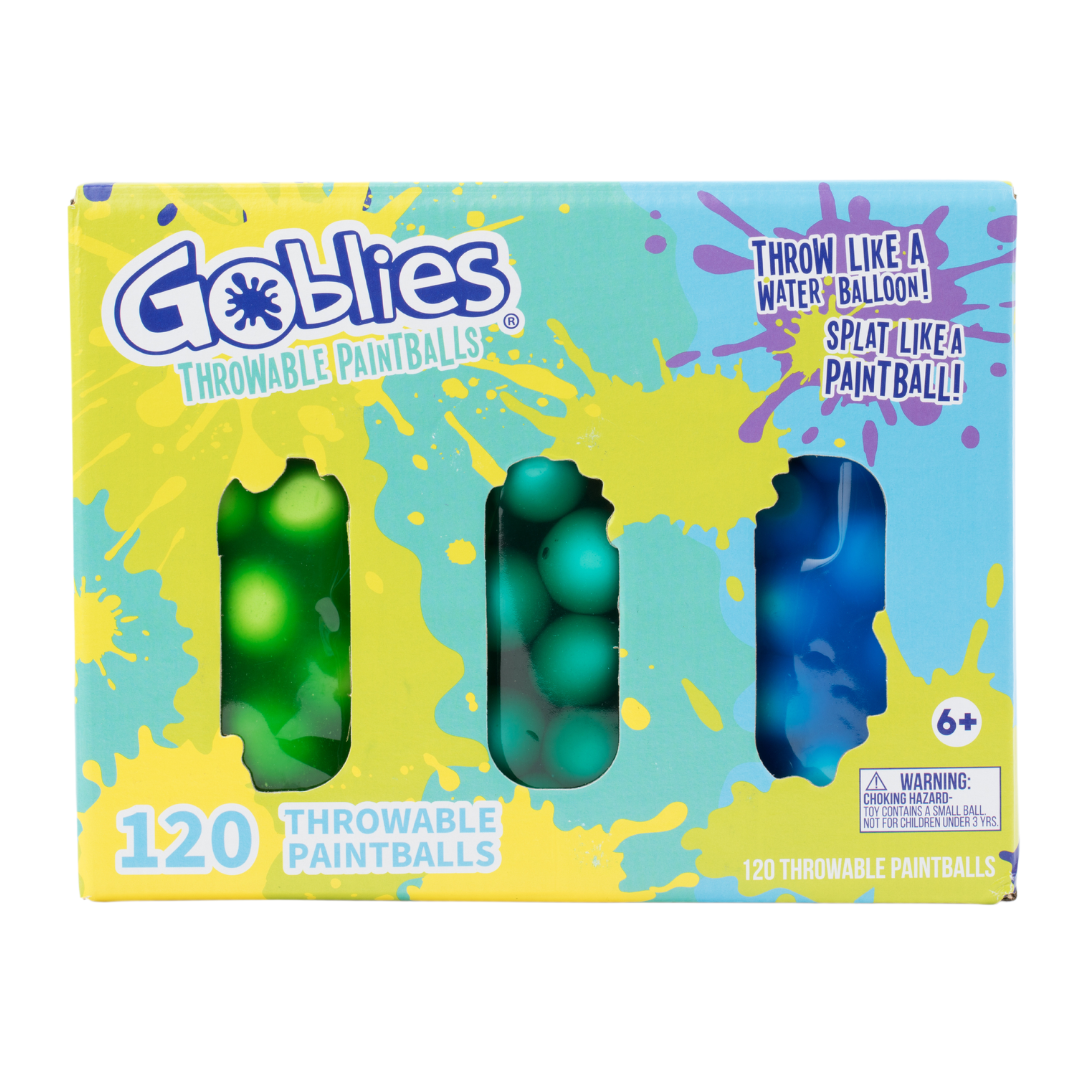 Goblies Throwable Paintballs Three Color Assortment