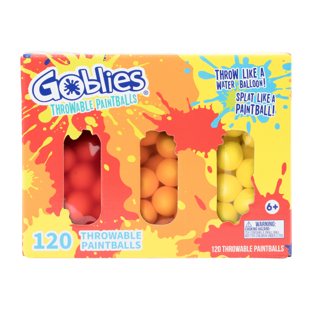Goblies Throwable Paintballs Three Color Assortment