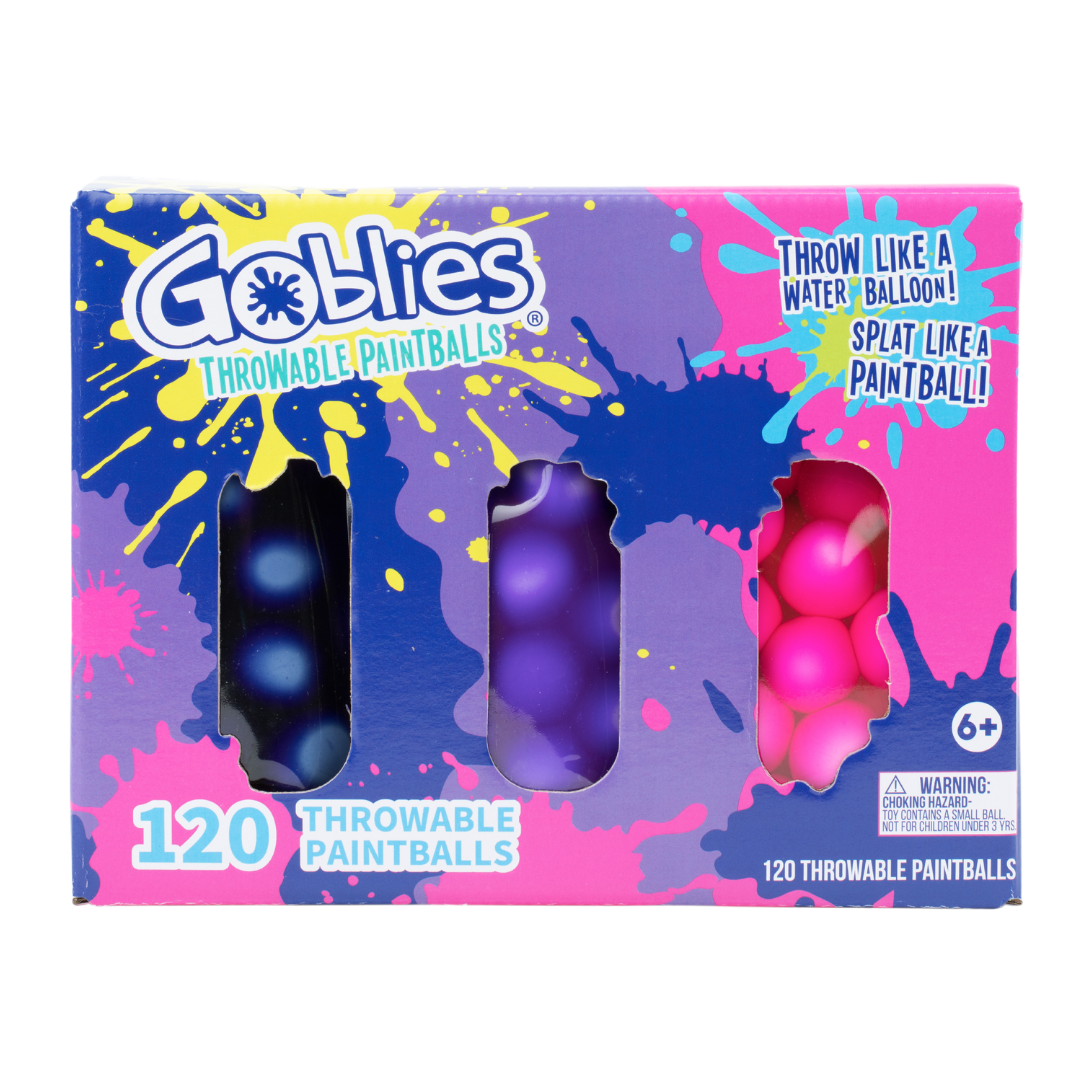 Goblies Throwable Paintballs Three Color Assortment
